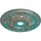 Ekena Millwork Granada Medallion (Canopies up to 7 1/8"), 23 3/8"OD x 3 5/8"ID x 2 1/2"P, Copper Green Patina CM23GACGS - alternate 3